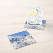 Eine Kneipe am Crowfoot Mountain Alberta Kanada Rechteckiger Pappuntersetzer (Vor Ort)