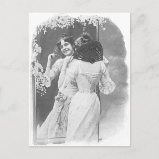 Eine Kokette Postkarte (Vorderseite)