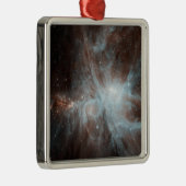 Eine Kolonie heißer junger Sterne im Orionnebel Silbernes Ornament (Rechts)
