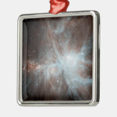 Eine Kolonie heißer junger Sterne im Orionnebel Silbernes Ornament (Links)