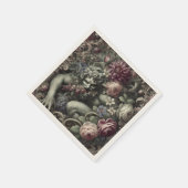 🎭 Eine kolossale Komödie – Gothic Victorian Serviette (Ecke)