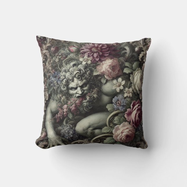 🎭 Eine Kolossalkomödie - gotisch Viktorianisch Kissen (Vorderseite)