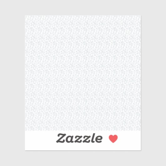 Eine komplett weiße, funkellose Oberfläche füllt d Aufkleber (Blatt)