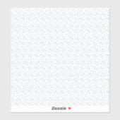 Eine komplett weiße, funkellose Oberfläche füllt d Aufkleber (Blatt)