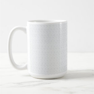 Eine komplett weiße, funkellose Oberfläche füllt d Kaffeetasse