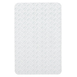 Eine komplett weiße, funkellose Oberfläche füllt d Magnet