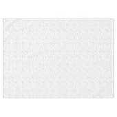 Eine komplett weiße, funkellose Oberfläche füllt d Tischdecke (Vorderseite (Horizontal))