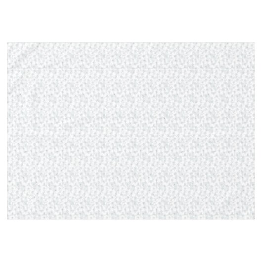 Eine komplett weiße, funkellose Oberfläche füllt d Tischdecke (Vorderseite (Horizontal))