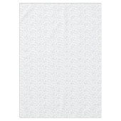 Eine komplett weiße, funkellose Oberfläche füllt d Tischdecke (Vorderseite)