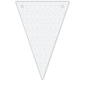 Eine komplett weiße, funkellose Oberfläche füllt d Wimpelkette (Zweite Fahne)