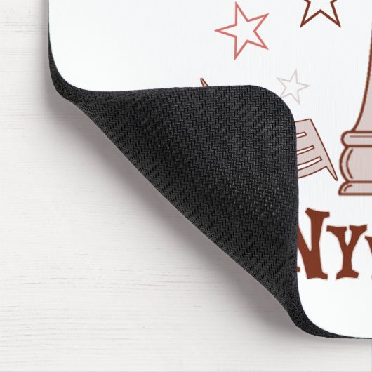 Eine Königin geht überall Schach - Funny Schach Zi Mousepad (Ecke)