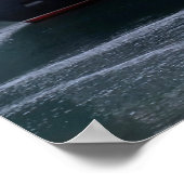 Eine Königin im Fjord Poster (Ecke)