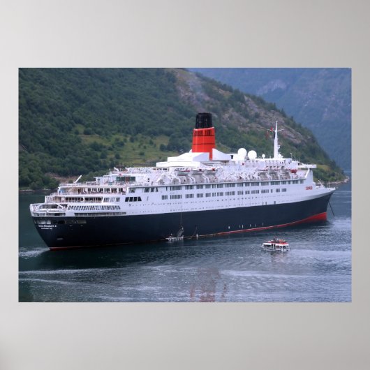 Eine Königin im Fjord Poster (Vorne)