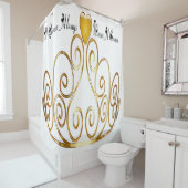 eine Königin trägt immer einen KronenDuschvorhang Duschvorhang (Beispiel)