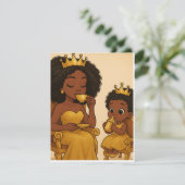 Eine Königin und ihre Prinzessin (Stehend Vorderseite)