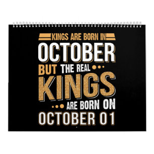 Eine Königin war im Oktober Geboren, glücklich z Kalender