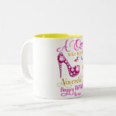 Eine Königin wurde am 13. November, 13. November B Zweifarbige Tasse (Vorderseite Links)