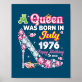 Eine Königin wurde im Juli 1976 Geboren, am 46. Ge Poster (Vorne)