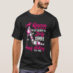 Eine Königin wurde im Juli 1991 Geboren, als sie z T-Shirt