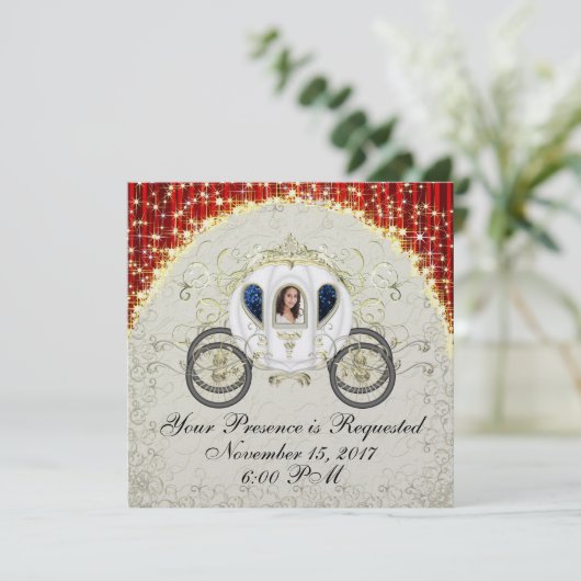 Eine königliche Einladung (Stehend Vorderseite)