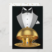 Eine königliche Feiereinladung Einladung (Vorne/Hinten)