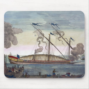 Eine königliche Galeere (spanisch oder Mousepad