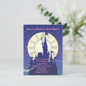 Eine königliche Geburtstag Party Einladung (Stehend Vorderseite)