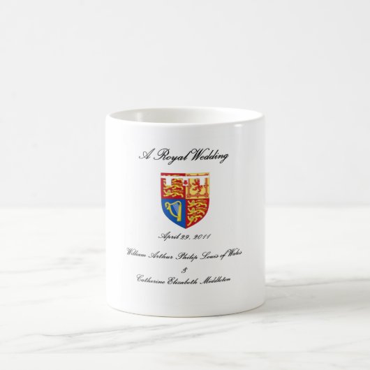 Eine königliche Hochzeit Kaffeetasse (Mittel)