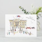 Eine königliche Hochzeitsfeier Einladung (Stehend Vorderseite)