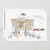 Eine königliche Hochzeitsfeier Einladung (Vorne/Hinten)