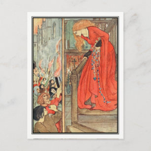 Eine Königliche Prinzessin von Florence Harrison Postkarte