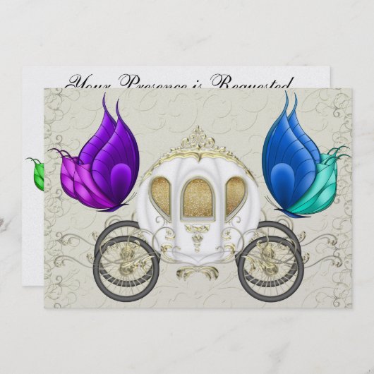 Eine königliche Veranstaltung - SRF Einladung (Vorne/Hinten)