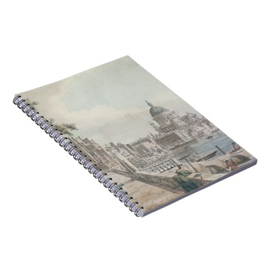 Eine Kopie des Teils eines Zeichnens durch Notizblock (Rechte Seite)