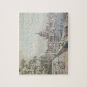 Eine Kopie des Teils eines Zeichnens durch Puzzle (Vertikal)