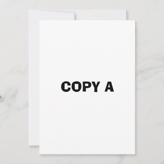 eine Kopie Einladung (Vorderseite)