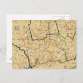 Eine korrekte Karte von Connecticut (Vorne/Hinten)