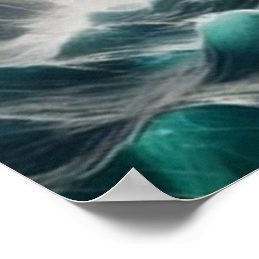 Eine kosmische Fischerei Poster (Ecke)