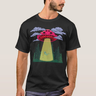 Eine kosmische Reise mit dem "kosmischen Fungi" T-Shirt