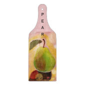 Eine köstliche Birnenschneide Schneidebrett (Vorderseite)