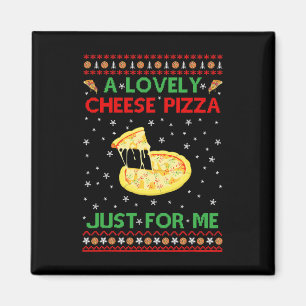 Eine köstliche Käse Pizza Alone Fun Kevin X-Mas Zu Magnet