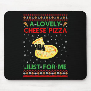 Eine köstliche Käse Pizza Alone Fun Kevin X-Mas Zu Mousepad