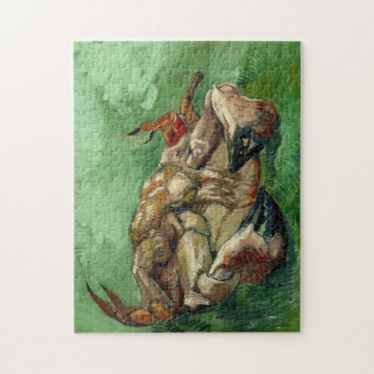 Eine Krabbe auf dem Rücken | Vincent van Gogh Puzzle (Vertikal)