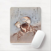 Eine Krabbe auf der Küste Mousepad (Mit Mouse)