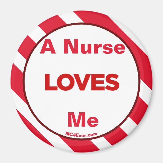 Eine Krankenschwester Liebe Magnet (Vorne)