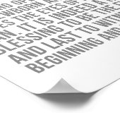 Eine Krankenschwester öffnet die Augen Poster (Ecke)