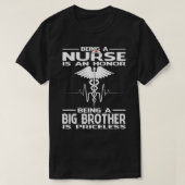 Eine Krankenschwester zu sein ist eine Ehre, ein g T-Shirt (Design vorne)