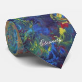 Eine Krawatte für Männer betitelte Ewigkeit (Gerollt)