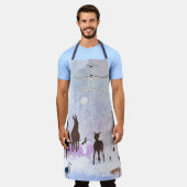 Eine kreative Design-Schürze der Ansammlung LeeMar Schürze (Getragen)