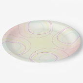 Eine Kreuzung der Kreise. Pappteller (Schrägansicht)