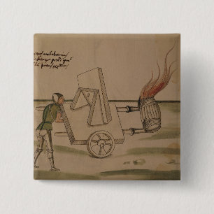 Eine Kriegsmaschine, Illustration von 'De Button